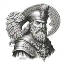 Skanderbeg tattoo design idea