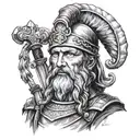 Skanderbeg tattoo design idea