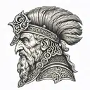 Skanderbeg tattoo design idea