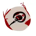 naruto reaper death seal on forearm  with red spider lily on hand tattoo design idea