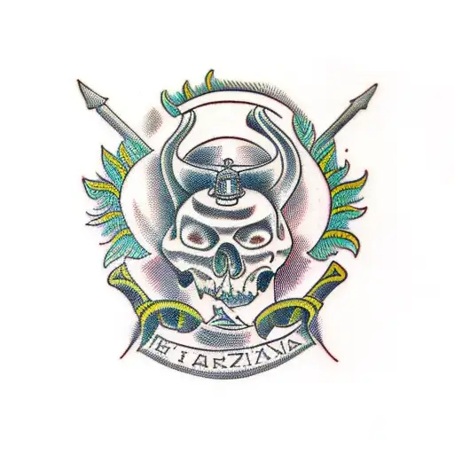 Lithuanian baltic pagan tattoo design idea