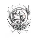 Goddess Tyche tattoo design idea