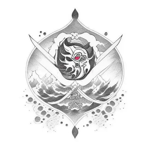 jiu jitsu, musashi, stormlight archive tattoo design idea