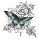 impermanence inspired tattoo design idea