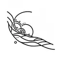 inner child healing tattoo design idea
