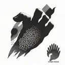 three claw marks tattoo design idea