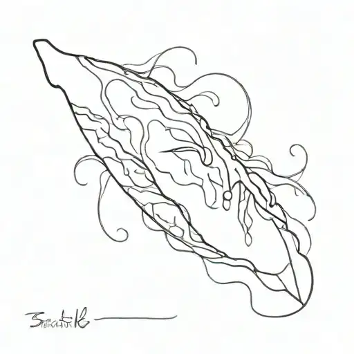 buried alive inside my dreams tattoo design idea