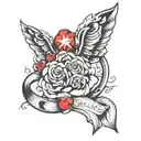 nurse wife mom tattoo design idea