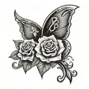 nurse wife mom tattoo design idea