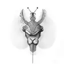 biblical tattoo design idea