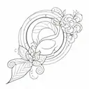 Art that encapsulates a visual for "Know thyself" which captures in knowing who you are, you soul and your potential tattoo design idea