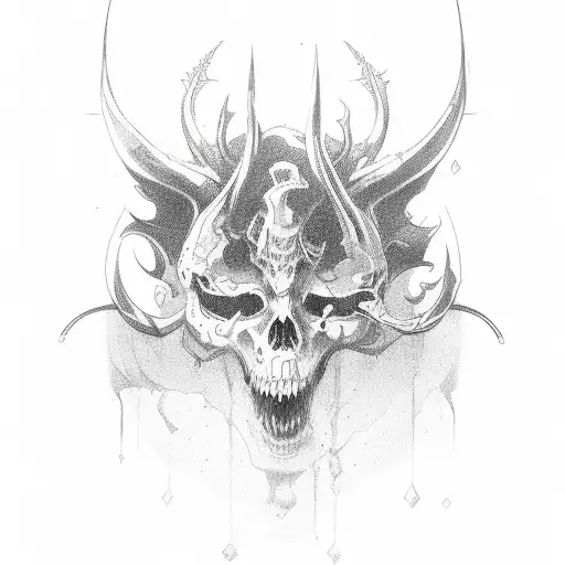 kill your demons  tattoo design idea