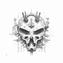 kill your demons  tattoo design idea