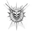 kill your demons  tattoo design idea