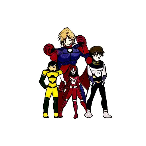 marvel sleeve family tattoo design idea