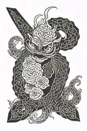 kakuzu tattoo design idea