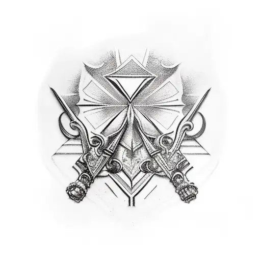 al duomo with ezio auditore tattoo design idea