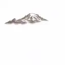mount rainier tattoo design idea