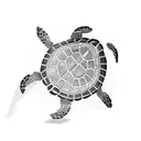 Turtle tattoo design idea