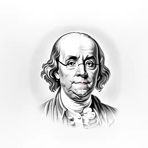 benjamin Franklin  tattoo design idea