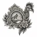 bolivia tattoo design idea