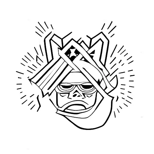 Hate it or love it the underdogs on top tattoo design idea