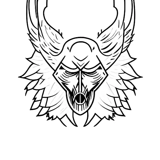 Night's Watch oath written in crow feathers tattoo design idea