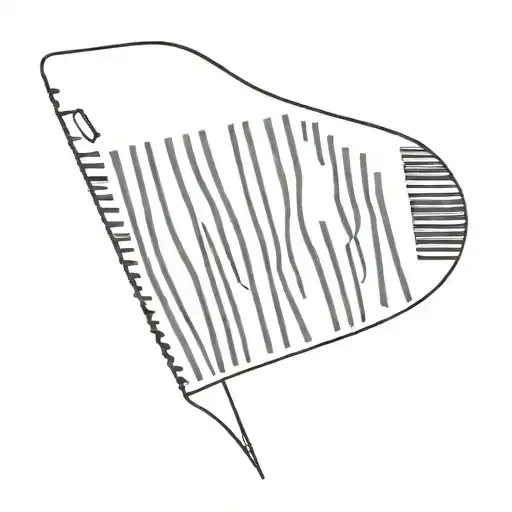 Bar code tattoo design idea