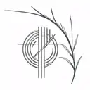 Bar code tattoo design idea