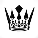 Queen's Crown tattoo design idea