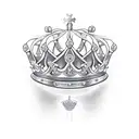 Queen's Crown tattoo design idea