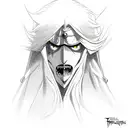 trevo de 5 folhas com estigma do alucard de hellsing tattoo design idea