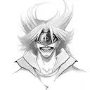 trevo de 5 folhas com estigma do alucard de hellsing tattoo design idea