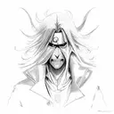 trevo de 5 folhas com estigma do alucard de hellsing tattoo design idea