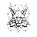 st Christopher  tattoo design idea