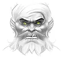 battle dwarf tattoo design idea