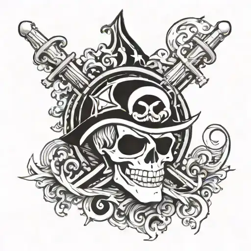 doflamingo jolly roger symbol tattoo design tattoo design idea