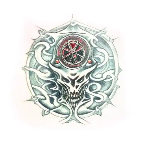 bloodborne hp Lovecraft tattoo design idea