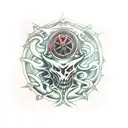 bloodborne hp Lovecraft tattoo design idea