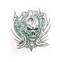 bloodborne hp Lovecraft tattoo design idea