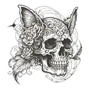 Design a tattoo that integrates the phrase "WITHOUT YOU, I AM NOT ME" prominently and elegantly, artistically intertwining tattoo design idea