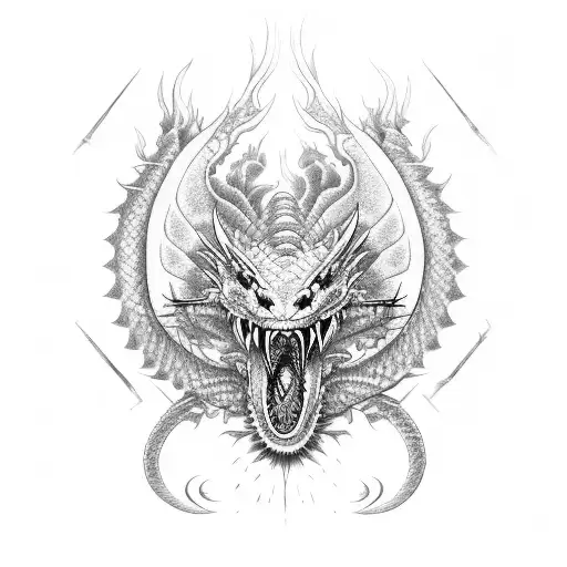 dragon tiger snake japanesse tattoo tattoo design idea