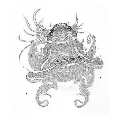 ranas tattoo design idea