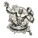 atlas shrugging the world  tattoo design idea