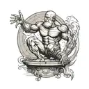 atlas shrugging the world  tattoo design idea