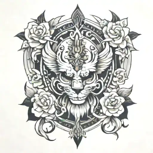 popey tattoo design idea