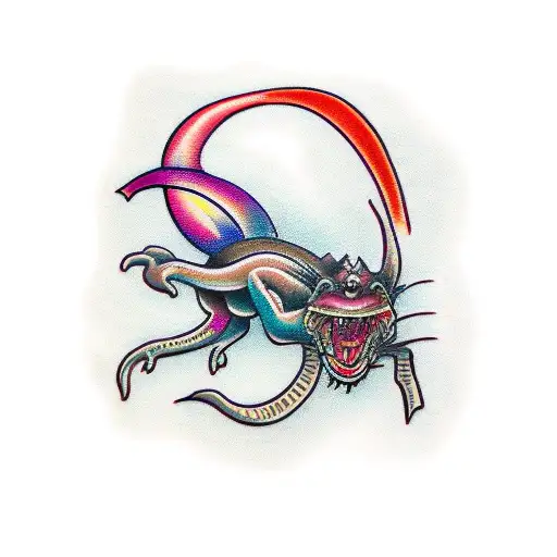 basilisk tattoo design idea