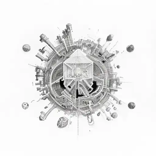 biology tattoo design idea