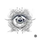 Evil Eye tattoo design idea