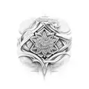 kotwica tattoo design idea